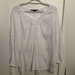 Zac & Rachel top with bell sleeves M